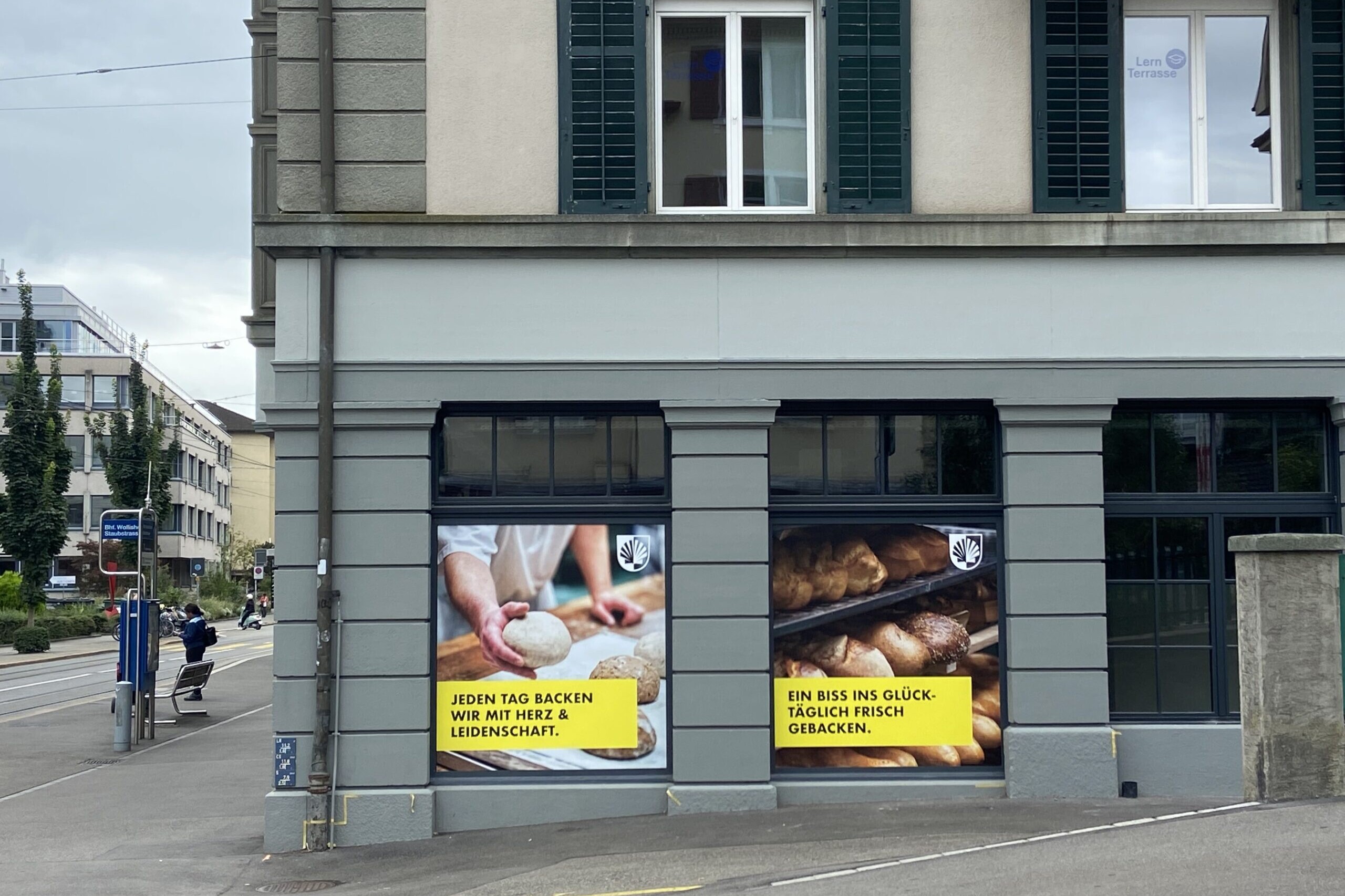 Wollishofen Bäckerei Aussenansicht
