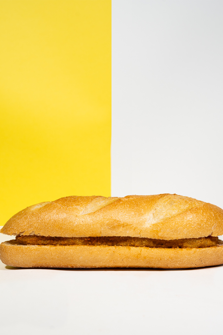 Baguette mit Pouletschnitzel