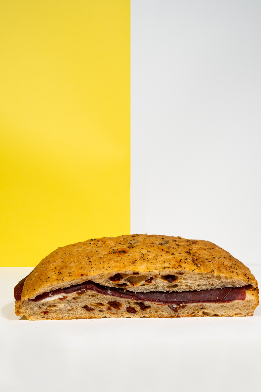 Focaccia mit Bresaola & Mascarpone