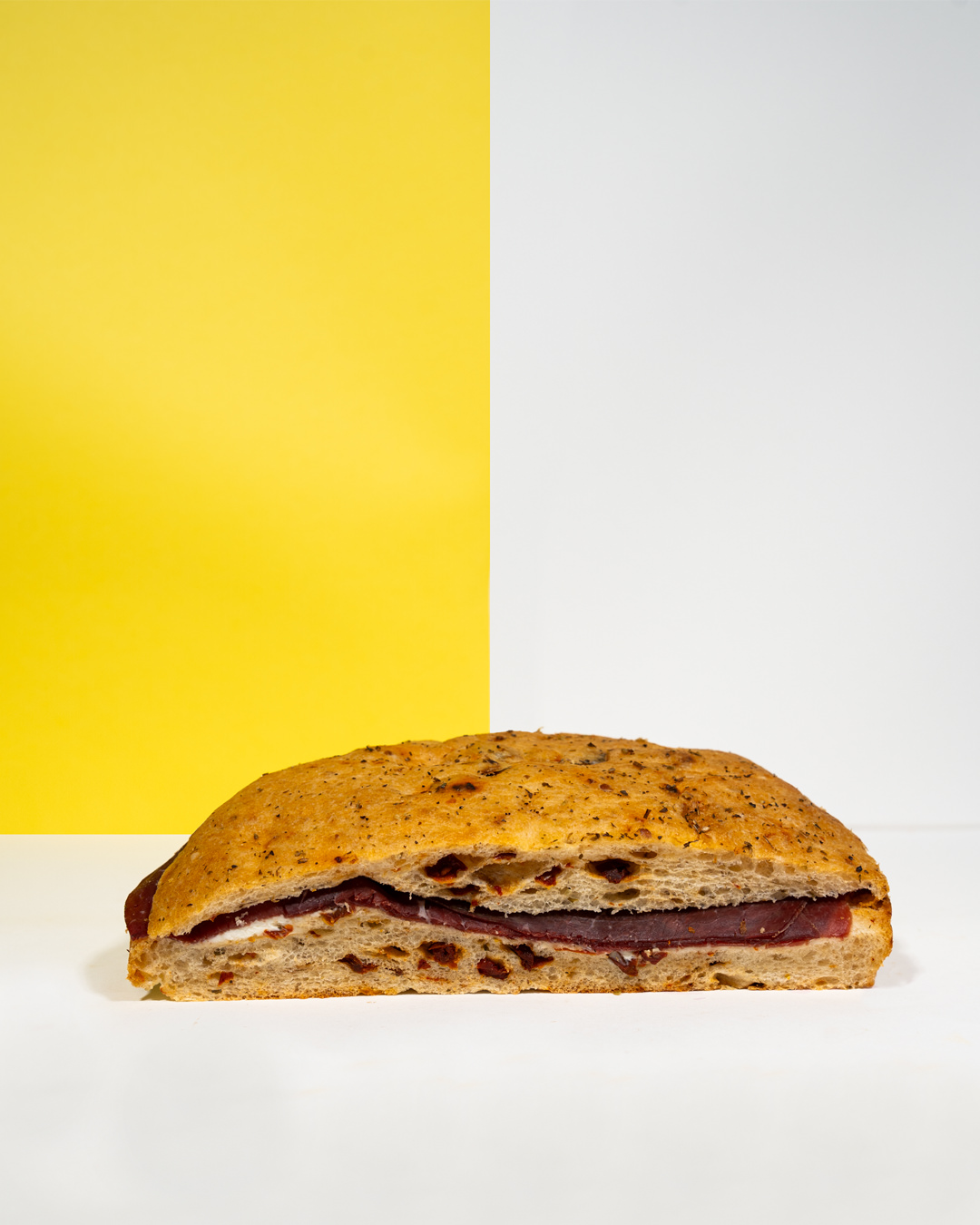 Focaccia mit Bresaola & Mascarpone