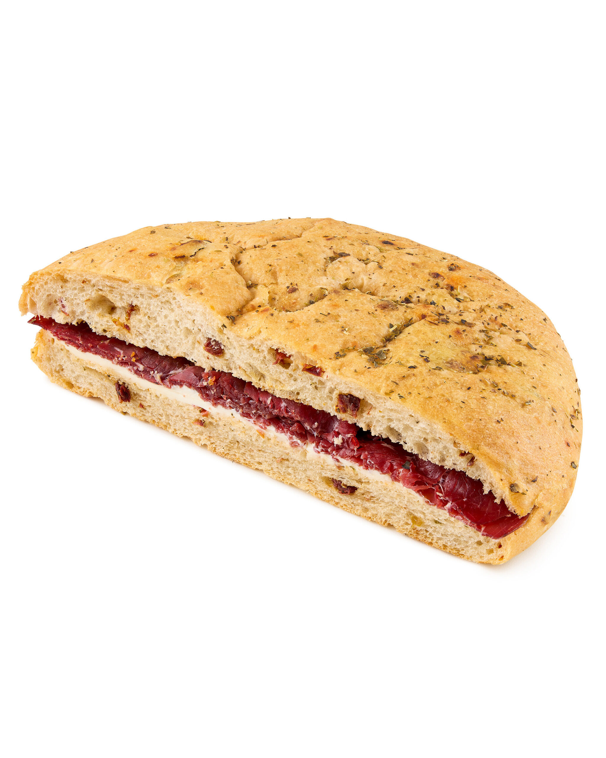 Focaccia mit Bresaola & Mascarpone