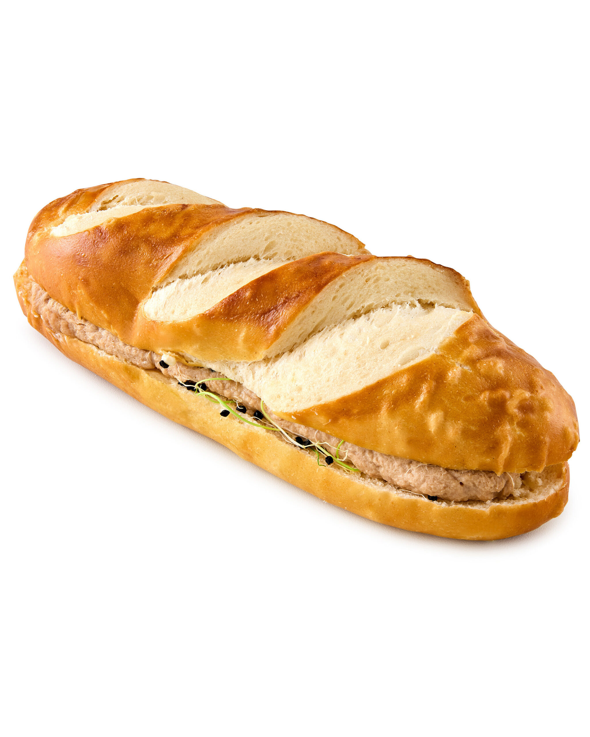 Laugebaguette mit Thon