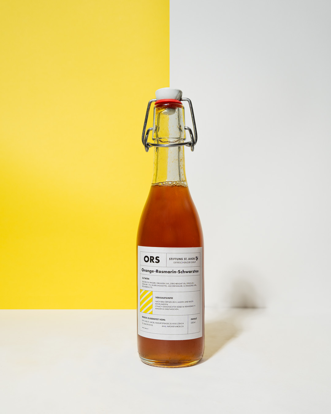Sirup Schwarztee/Orange/Rosmarin