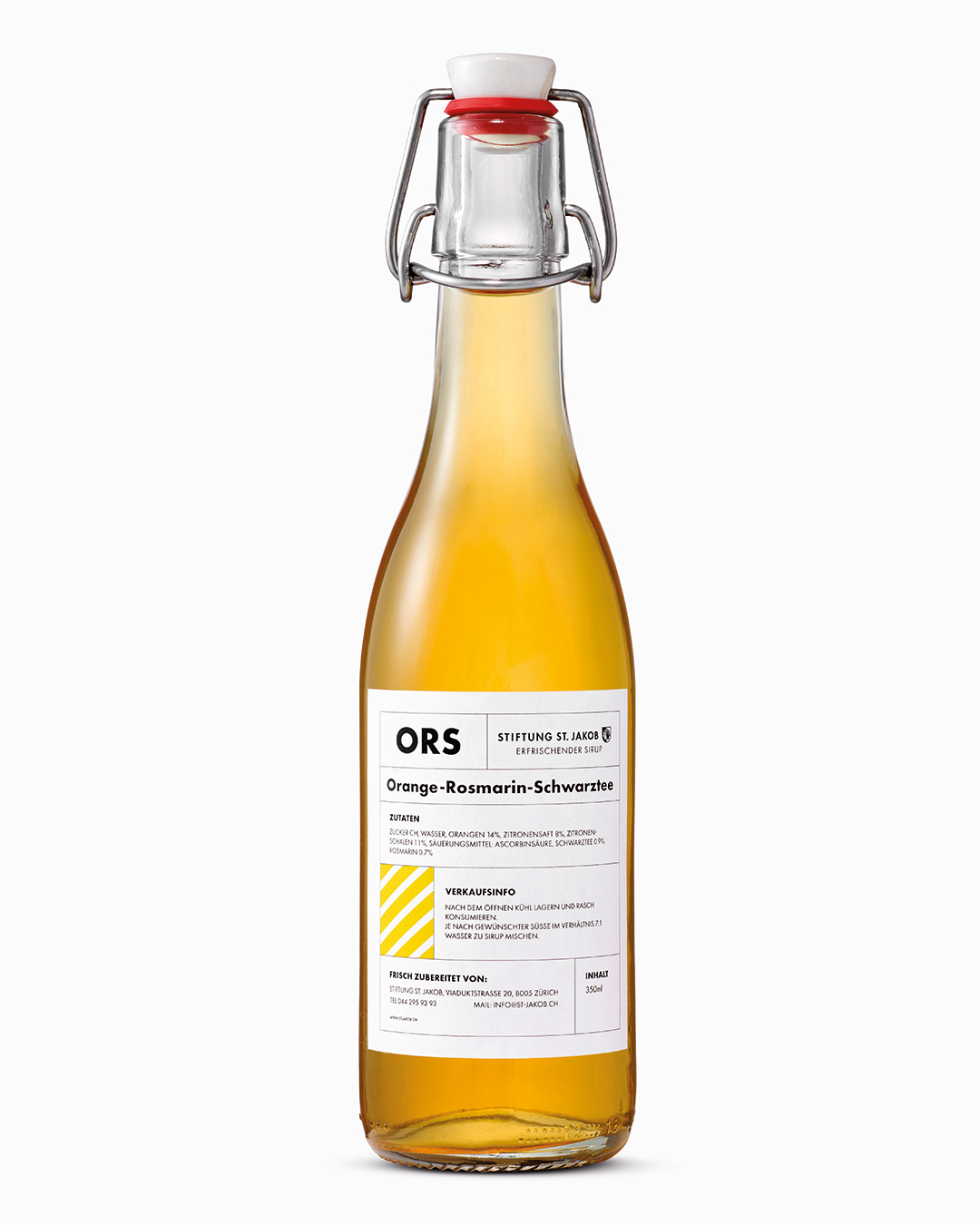 Sirup Schwarztee/Orange/Rosmarin